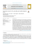 Succinctness issues for LTLf and safety and cosafety fragments of LTL