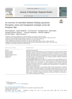 An overview of controlled sediment flushing operations: Perception, issues and management strategies across the European Alps
