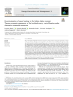 Decarbonization of space heating in the Italian Alpine context: Thermo-economic assessment of the levelized energy cost of heating under alternative renewable scenarios