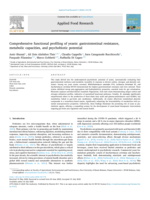 Comprehensive functional profiling of yeasts: Gastrointestinal resistance, metabolic capacities, and psychobiotic potential