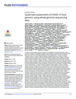 Systematic assessment of COVID-19 host genetics using whole genome sequencing data