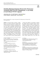 Modeling Biological Nutrients Removal for Wastewater Treatment Plant (WWTP) Management: A Case Study of Ain El Houtz WWTP (Algeria)
