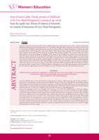 Anne of Green Gables: Female portraits of childhoods  in the Lucy Maud Montgomery’s coming-of-age novels