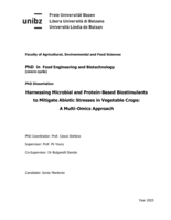 Harnessing Microbial and Protein-Based Biostimulants to Mitigate Abiotic Stresses in Vegetable Crops: A Multi-Omics Approach