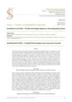 Sensitisation for the Other: The Phenomenological Vignette as a Resonating Body of Sound