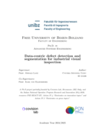 Data-centric defect detection and segmentation for industrial visual inspection