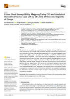 Urban Flood Susceptibility Mapping Using GIS and Analytical Hierarchy Process: Case of City of Uvira, Democratic Republic of Congo