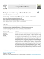 Planning for transformative change with nature-based solutions: A geodesign application in Stockholm