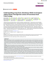 Understanding Long-Term Abundance Shifts in European Alpine Plants Through the Lenses of Functional Seed Trait Ecology