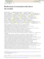 Biodiversity in mountain soils above the treeline