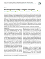 Realized resilience after community flood events: A global empirical study