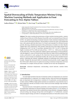 Spatial Downscaling of Daily Temperature Minima Using Machine Learning Methods and Application to Frost Forecasting in Two Alpine Valleys