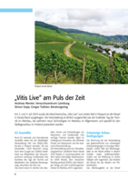 "Vitis Live" am Puls der Zeit