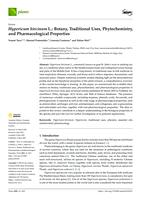 Hypericum hircinum L.: Botany, Traditional Uses, Phytochemistry, and Pharmacological Properties