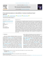 From attack descriptions to vulnerabilities: A sentence transformer-based approach