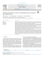 Assessing postural balance control in young dinghy sailors pre, during and post training sessions