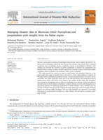 Managing disaster risks in Moroccan Cities: Perceptions and preparedness with insights from the Rabat region