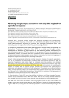 Advancing drought impact assessment with daily SPEI: insights from alpine forest response