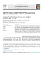Exploring by-products as sources of bioactive compounds: LC-ESI-QTOF-MS profiling and bioactivity assessment of blood twig dogwood and cornelian cherry leaf extracts and fractions