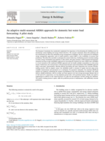An adaptive multi-seasonal ARIMA approach for domestic hot water load forecasting: A pilot study