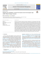Mapping the probability of forest fire hazard across the European Alps under climate change scenarios
