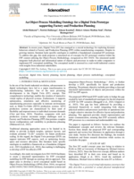 An Object Process Modelling Ontology for a Digital Twin Prototype supporting Factory and Production Planning