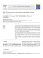 Direct and indirect ecological drivers of bird communities in intensively cultivated landscapes
