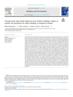 Towards early-stage facade design for heat resilient buildings: impact of weather file generation for office buildings in temperate climates