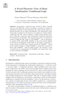 A Proof-Theoretic View of Basic Intuitionistic Conditional Logic
