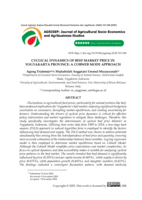 Cyclical Dynamics of Beef Market Price in Yogyakarta Province: A Cobweb Model Approach