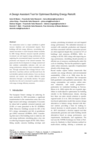 A Design Assistant Tool for Optimised Building Energy Retrofit