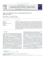 Agency and authorship in AI art: Transformational practices for epistemic troubles