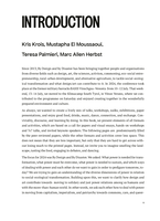 Introduction [Power in Transformation: Creative Practices as Catalysts of Change]