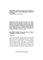 SOS EDEN: Territories of peace: Intersections of nature and culture through pedagogy, architecture and design