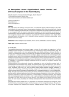 AI Perceptions Across Organizational Levels: Barriers and Drivers of Adoption in the Hotel Industry