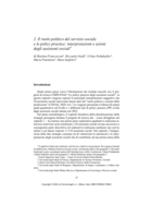 Il ruolo politico del servizio sociale e le policy practice: interpretazioni e azioni degli assistenti sociali