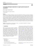 Leveraging teleological explanation to support general-purpose AI assessment