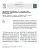 Egg Yolk Powder in the Food Industry: Role of Process and Storage, Oxidation Drivers, Metabolomic Mapping, Functional Modifications, and Novel Food Applications