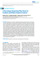 A New Image Sharpening Filter based on Gradient and Retinex-inspired Contrast