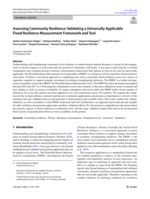 Assessing Community Resilience: Validating a Universally Applicable Flood Resilience Measurement Framework and Tool