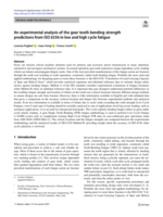 An experimental analysis of the gear tooth bending strength predictions from ISO 6336 in low and high cycle fatigue