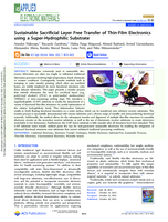 Sustainable Sacrificial Layer Free Transfer of Thin-Film Electronics using a Super-Hydrophilic Substrate