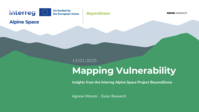 Mapping Vulnerability: Insights from the Interreg Alpine Space Project BeyondSnow