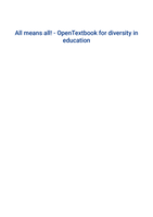 All Means All: A Collective Vision for Inclusive Teacher Education: An Introduction