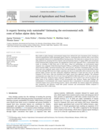 Is Organic Farming Truly Sustainable? Estimating the Environmental Milk Costs of Italian Alpine Dairy Farms
