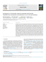 Development of nutritionally enhanced sourdough bread through Tritordeum bran incorporation and assessment in an in vitro gut simulation