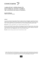 Narrazione e apprendimento: Basi teoriche e ricerca empirica nel contesto di lingua tedesca