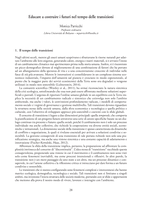 Educare a costruire i futuri nel tempo delle transizioni