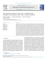 Energy flexibility strategies in urban areas: A sustainable energy consumption and production balance under a stochastic framework