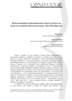 Relacionalidad medioambiental ritual y festiva en áreas de montaña iberoamericanas: Una introducción